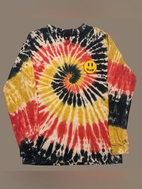 Drew House Tie Dye Mascot Long Sleeve